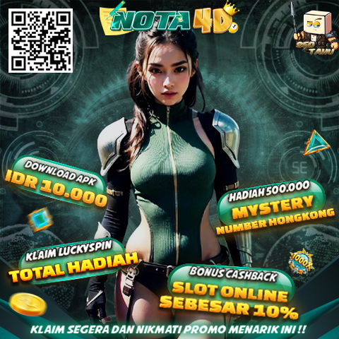 NOTA4D » Simbol Kemenangan Scatter Hitam Terbesar, Bermodal Dana Deposit Pulsa 10K